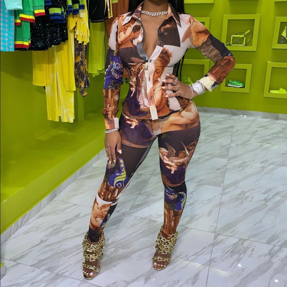 Shane Justin “ancient goddess” two piece